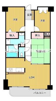 サンハイツ大手町の間取り画像