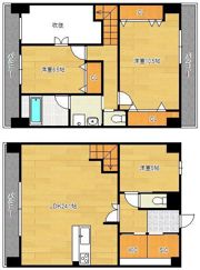 Bay Side Asanoの間取り画像