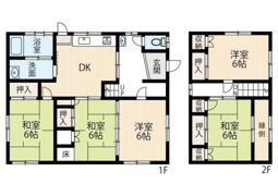 長束西4丁目あおぞら貸家の間取り画像