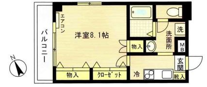 メゾン・ド・エルヴェ吉祥寺の間取り画像