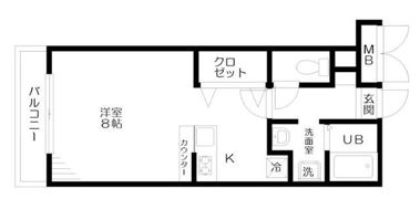 MUスクエア等々力の間取り画像