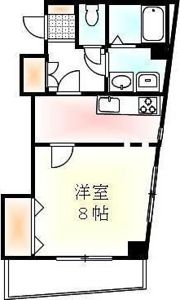 パルメゾン今橋駅前の間取り画像