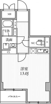 THE PALMS三鷹Ⅰの間取り画像