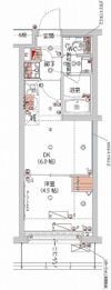 ハーモニーレジデンス新宿 THE NORTHの間取り画像