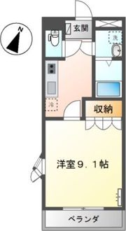ピアコートの間取り画像