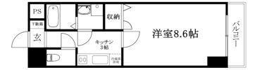 ガリレオビル1の間取り画像