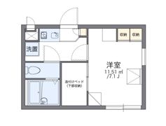 レオパレス三立ハイツCの間取り画像