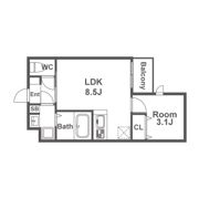 アヴェニール蛍池南町の間取り画像