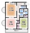 リーフハイツの間取り画像