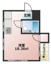 ハイム秋桜の間取り画像