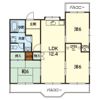 あさひマンション渡鹿の間取り画像