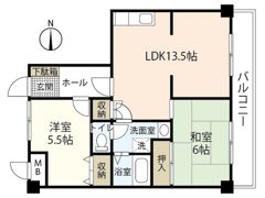 西本ビルの間取り画像