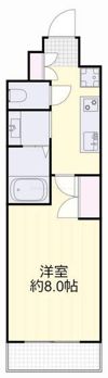 大供Aマンションの間取り画像