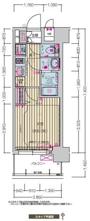 プレサンス千種駅前レガートの間取り画像