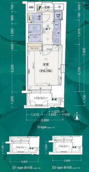 プレサンス桜通アベニューの間取り画像