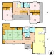 藤阿久町一戸建の間取り画像