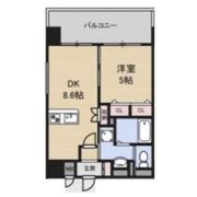 Luxe新大阪Ⅰの間取り画像