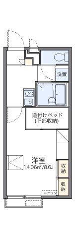レオパレスK＆Rの間取り画像