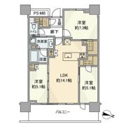 URAWA THE TOWERの間取り画像