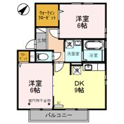 グリーンフラッシュ Bの間取り画像