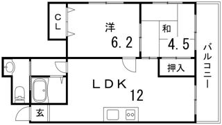 サンビルダー三宮東の間取り画像