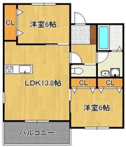 PREMIAGE西小倉の間取り画像