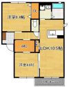 シャーメゾン茶屋の原IA棟の間取り画像