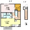 グランツ角木の間取り画像