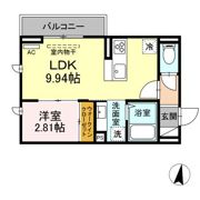 アナシエ徳丸の間取り画像