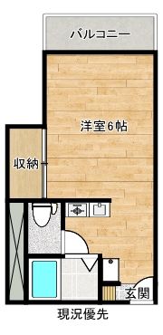 コーポスズキの間取り画像