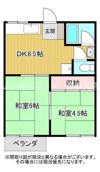 峰ハイツの間取り画像