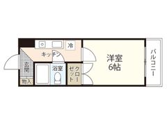 ヴィラブランシュ庚午中の間取り画像