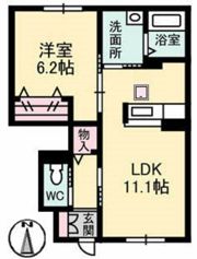 シャーメゾン晟の間取り画像