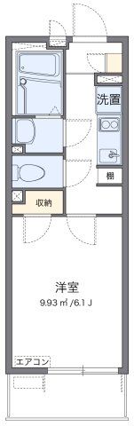 レオネクストT ヴィルヌーブⅤの間取り画像