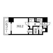 エスグランデ難波グランツ(旧:ミラージュパレス難波グランツ)の間取り画像