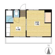 フクハラビルの間取り画像