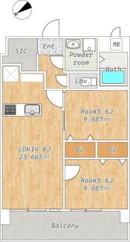 間取図