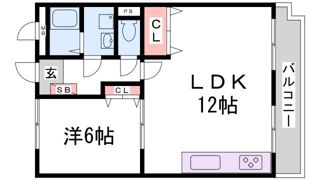 ポリアンサローズの間取り画像