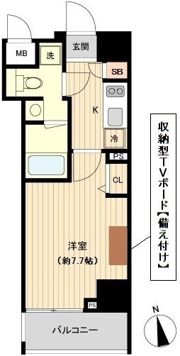 オーキッドレジデンス上野の間取り画像