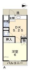 コーポチェリーの間取り画像
