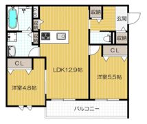 フロレゾン花園の間取り画像