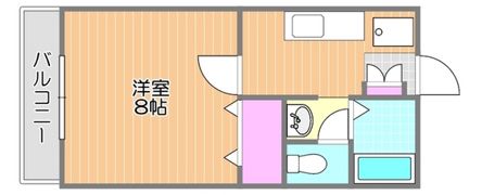 アルトハイデⅡBの間取り画像