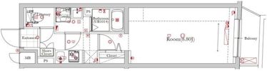 AZEST野方の間取り画像