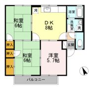 ファミール土井 A棟の間取り画像