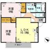 シャルム2 B棟の間取り画像