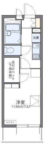レオパレスシエルの間取り画像