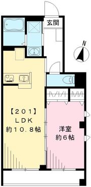 エスポワールの間取り画像