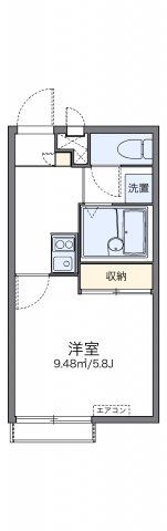 レオパレス七本松の間取り画像