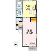 A＆Kみわの間取り画像