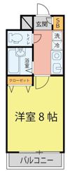HIKOハイツの間取り画像